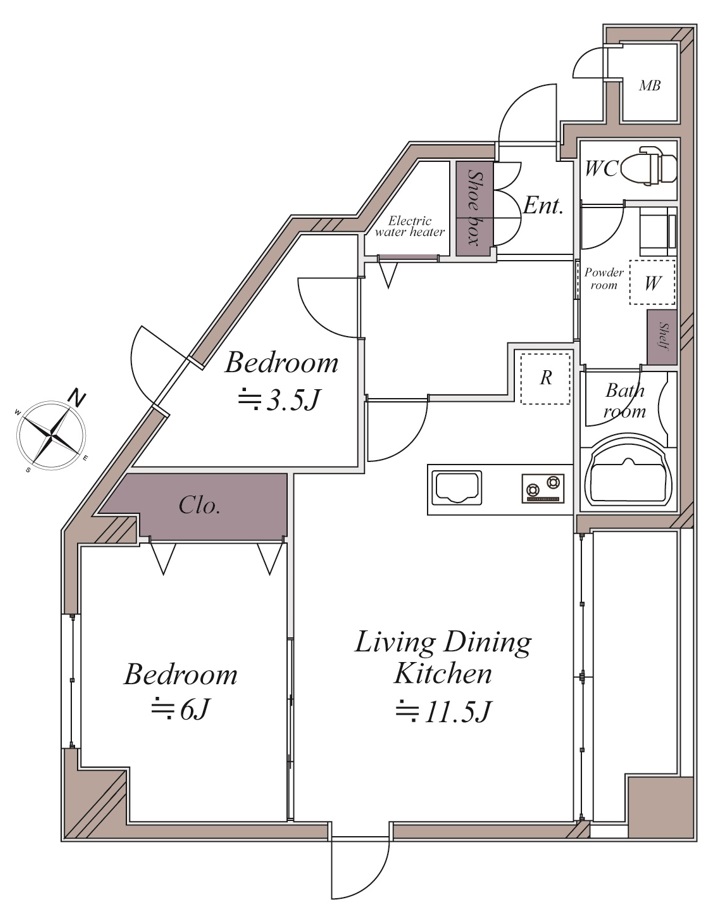 文京目白台ハイツ 401号室