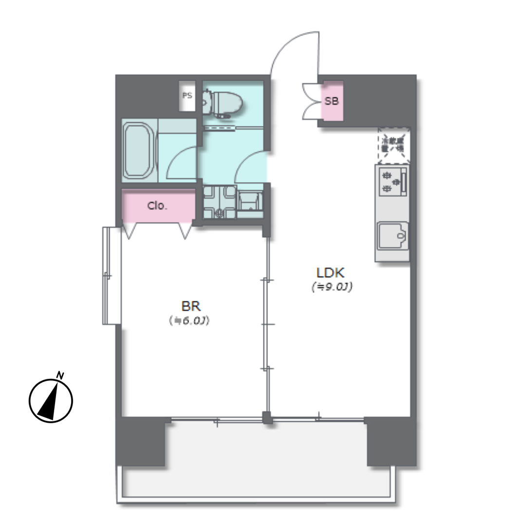 モナーク千駄木 203号室