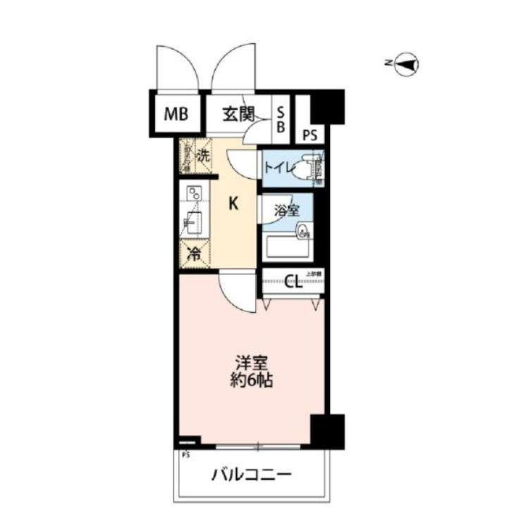 クレイシア矢口　207号室