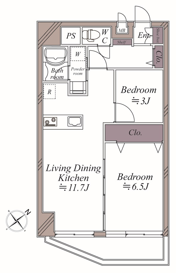 ワコー南大塚マンション 302号室