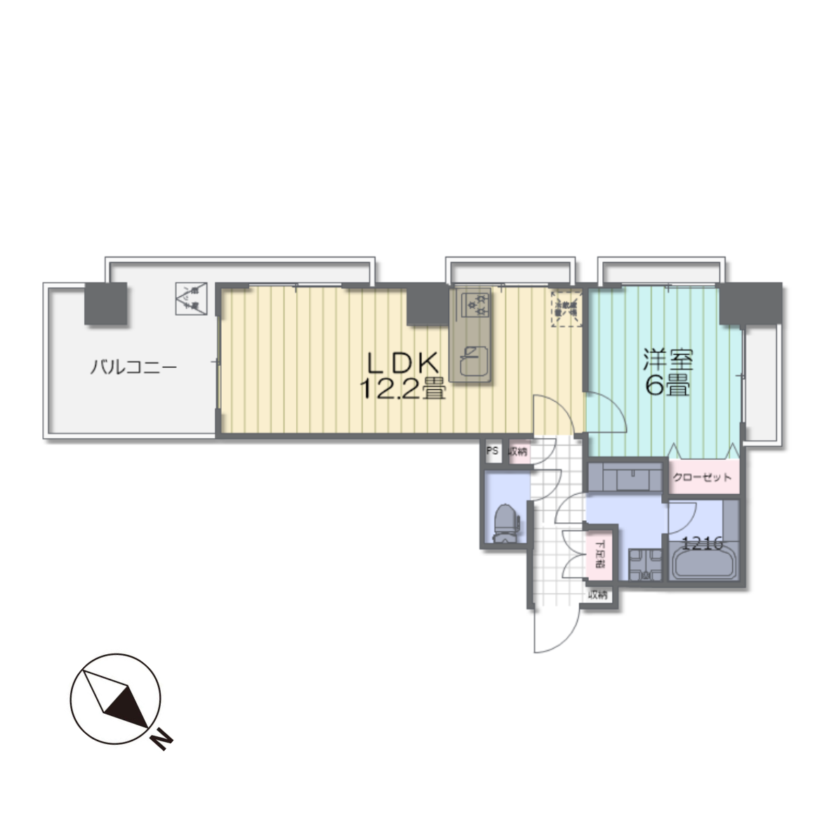 光建ハイム日本橋 702号室