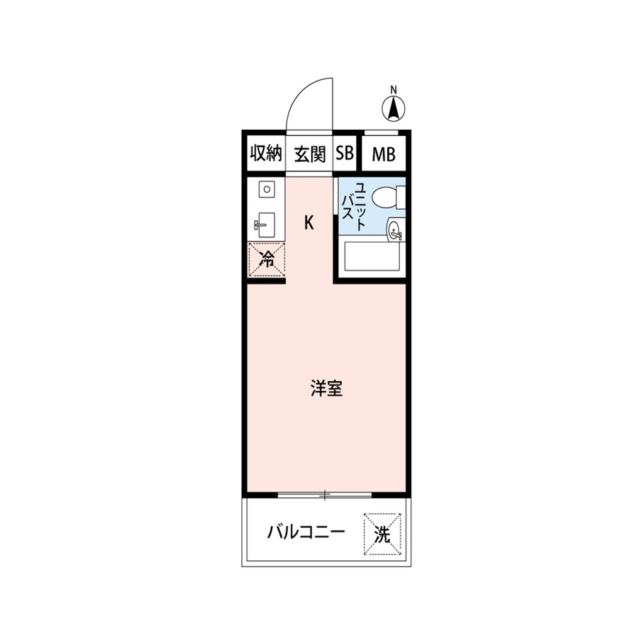 スカイコート元住吉第3　410号室
