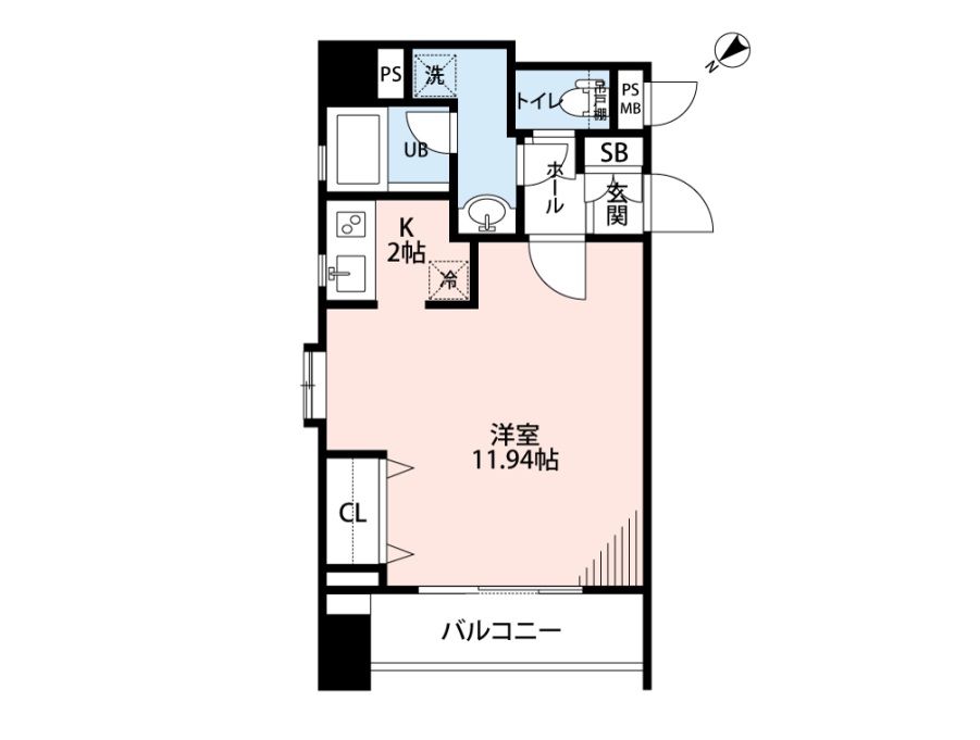 ラヴェンナ人形町604号室