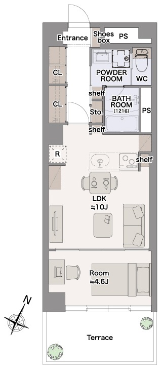 秀和祐天寺レジデンス